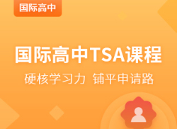 国际高中TSA课程