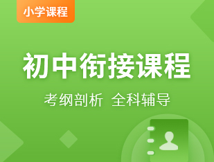 国际初中衔接课程