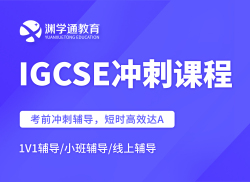 国际高中IGCSE冲刺课程