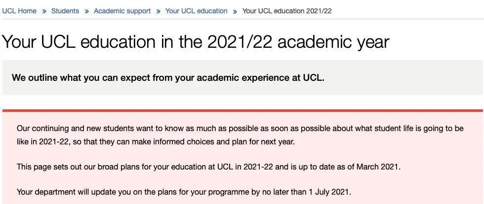 英国政府宣布5月17号恢复面对面教学，这9所大学宣布教学计划！